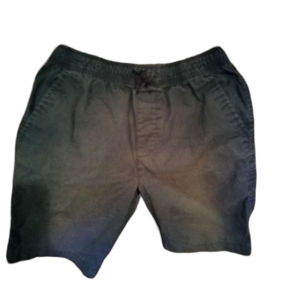 wonder nation boys navy blue shorts pull -on size xl 10" inseam